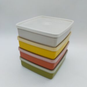 Retro Dosen Sandwich Boxen 4er Set