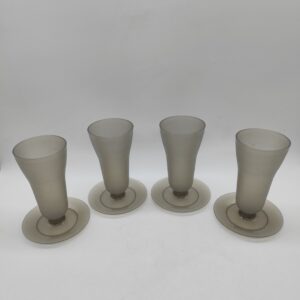 Retro Dessetbecher / Milchshakebecher Set