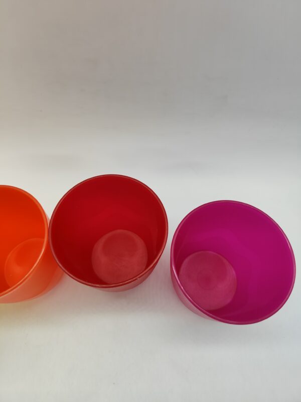 4 Picknick Trinkbecher / Kunststoffgläser Set / Camping-Becher – Bild 5